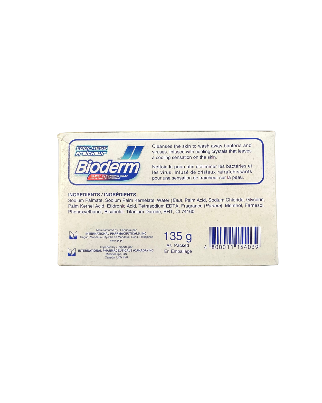 Bioderm Soap - Coolness Blue 135g