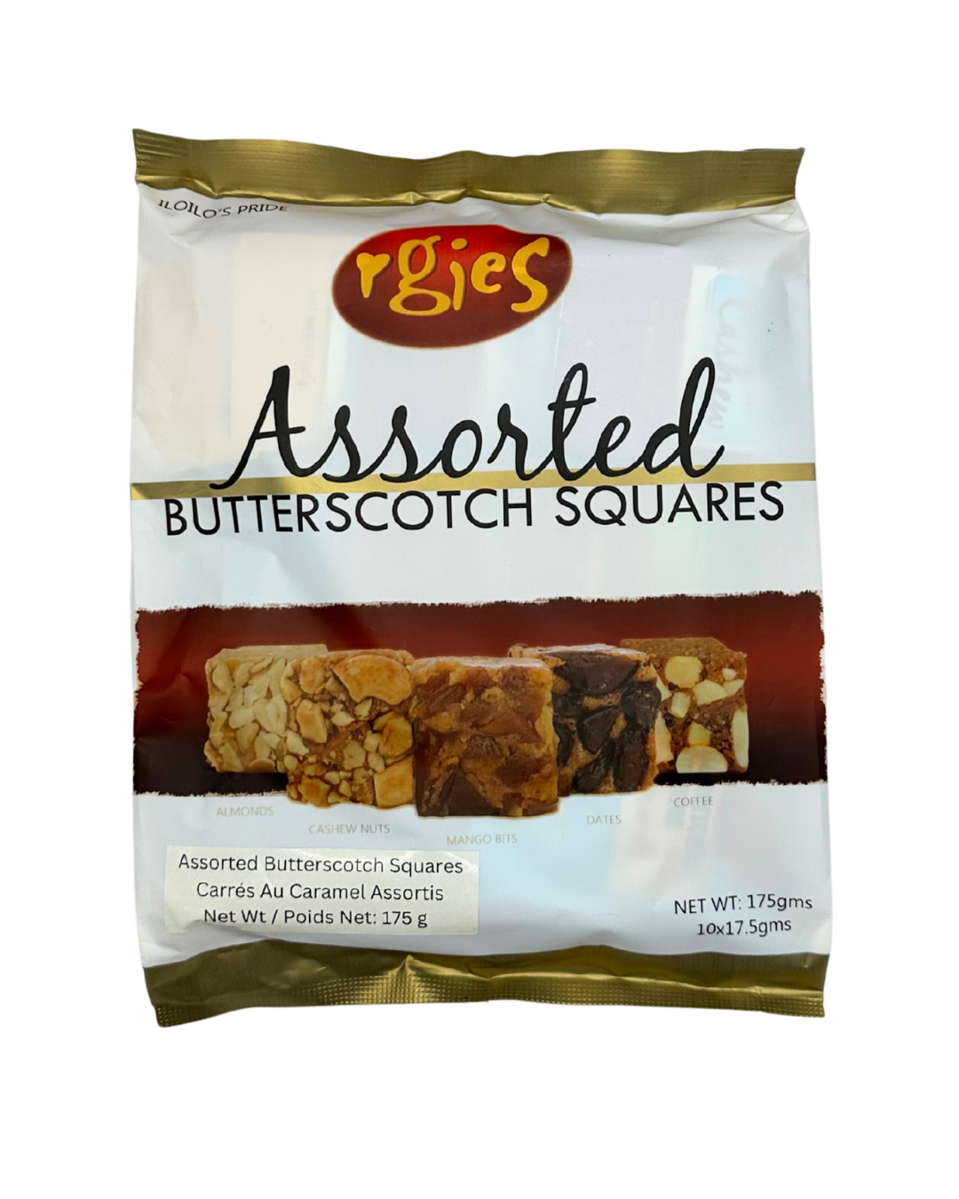 Rgies Assorted Butterscotch 170g (10x17g)