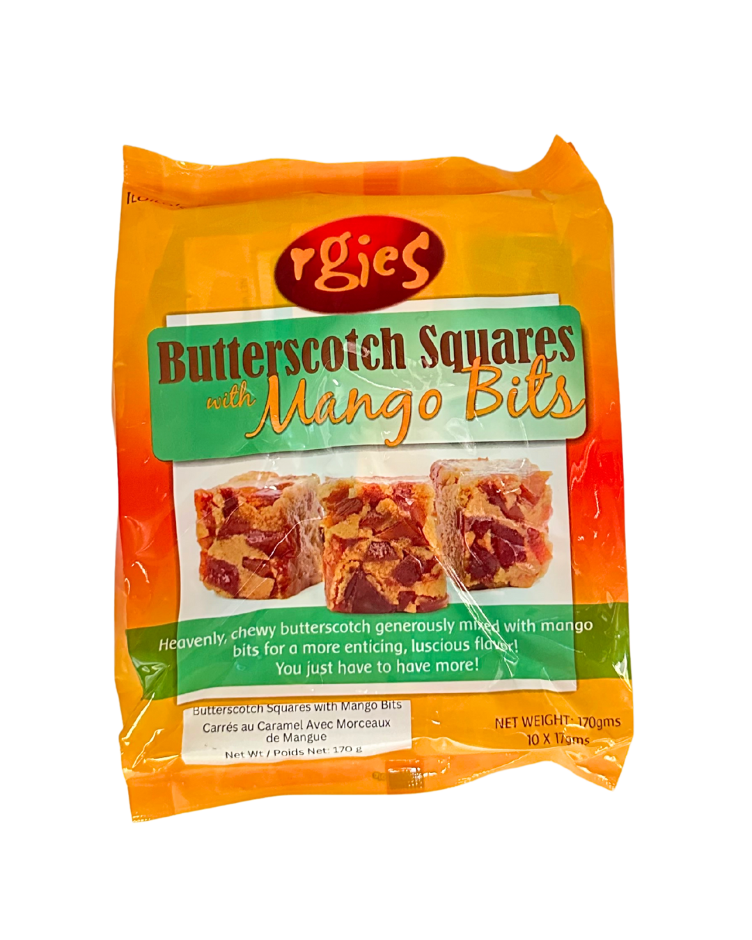 Rgies Mango Butterscotch 170g (10x17g)