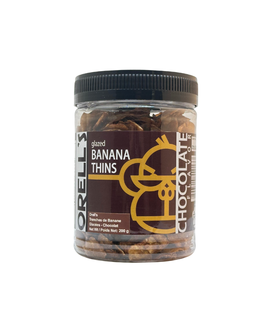 Orell's Chocolate Banana Thins 200g