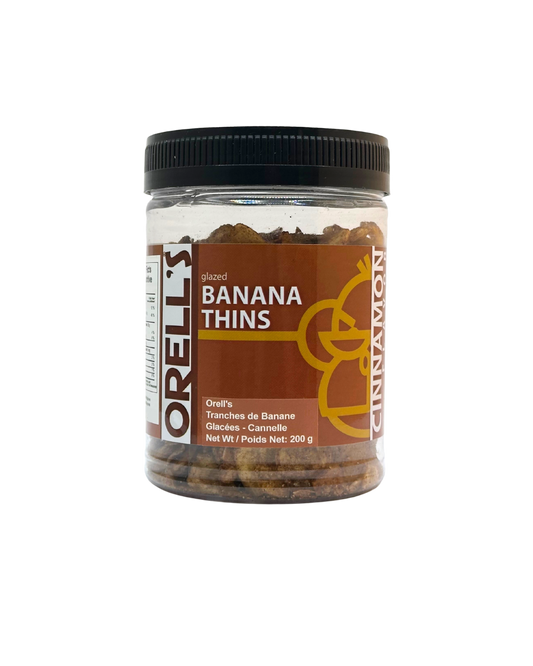 Orell's Cinnamon Banana Thins 200g