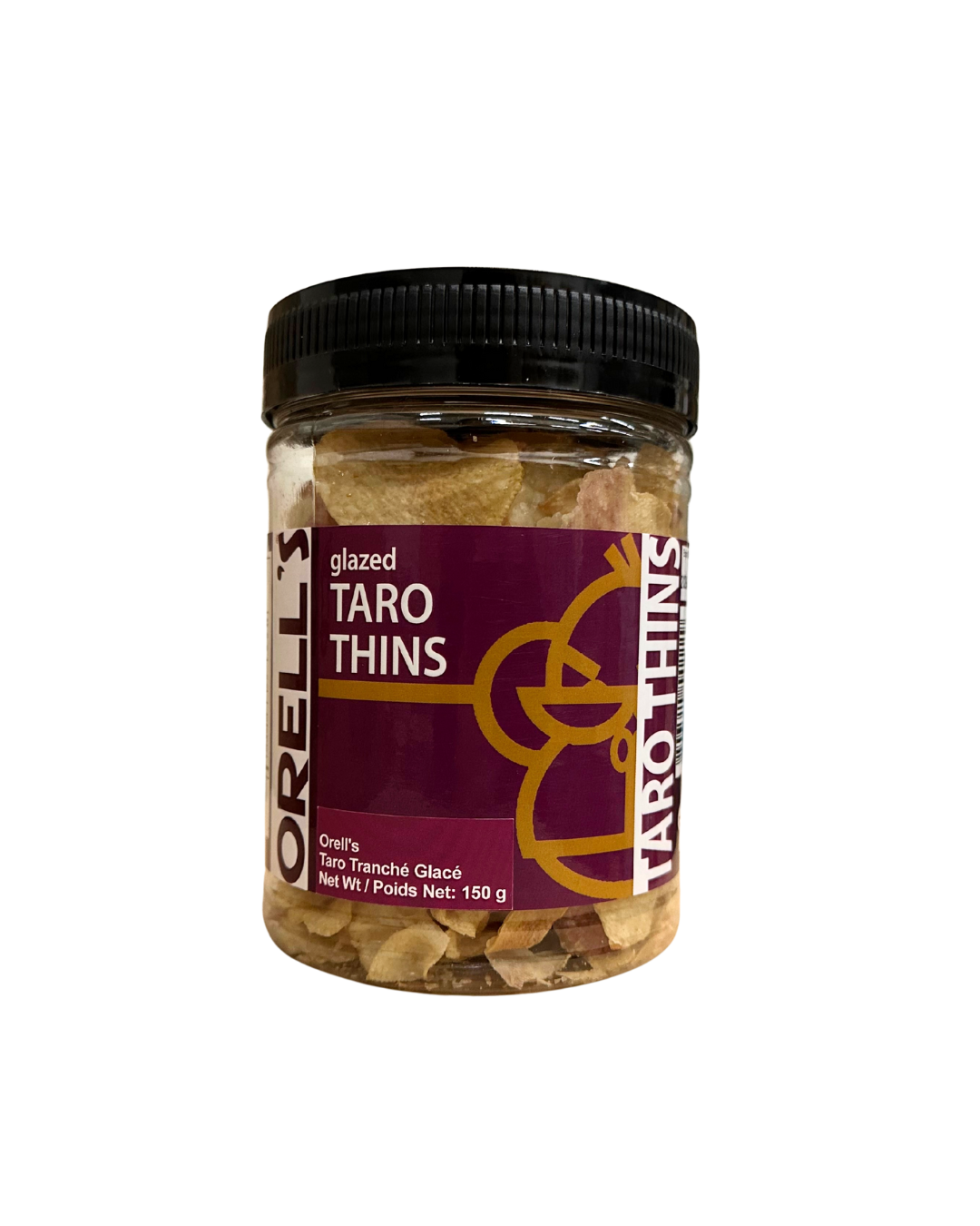 Orell's Glazed Taro Thins 200g