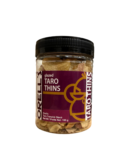 Orell's Glazed Taro Thins 200g